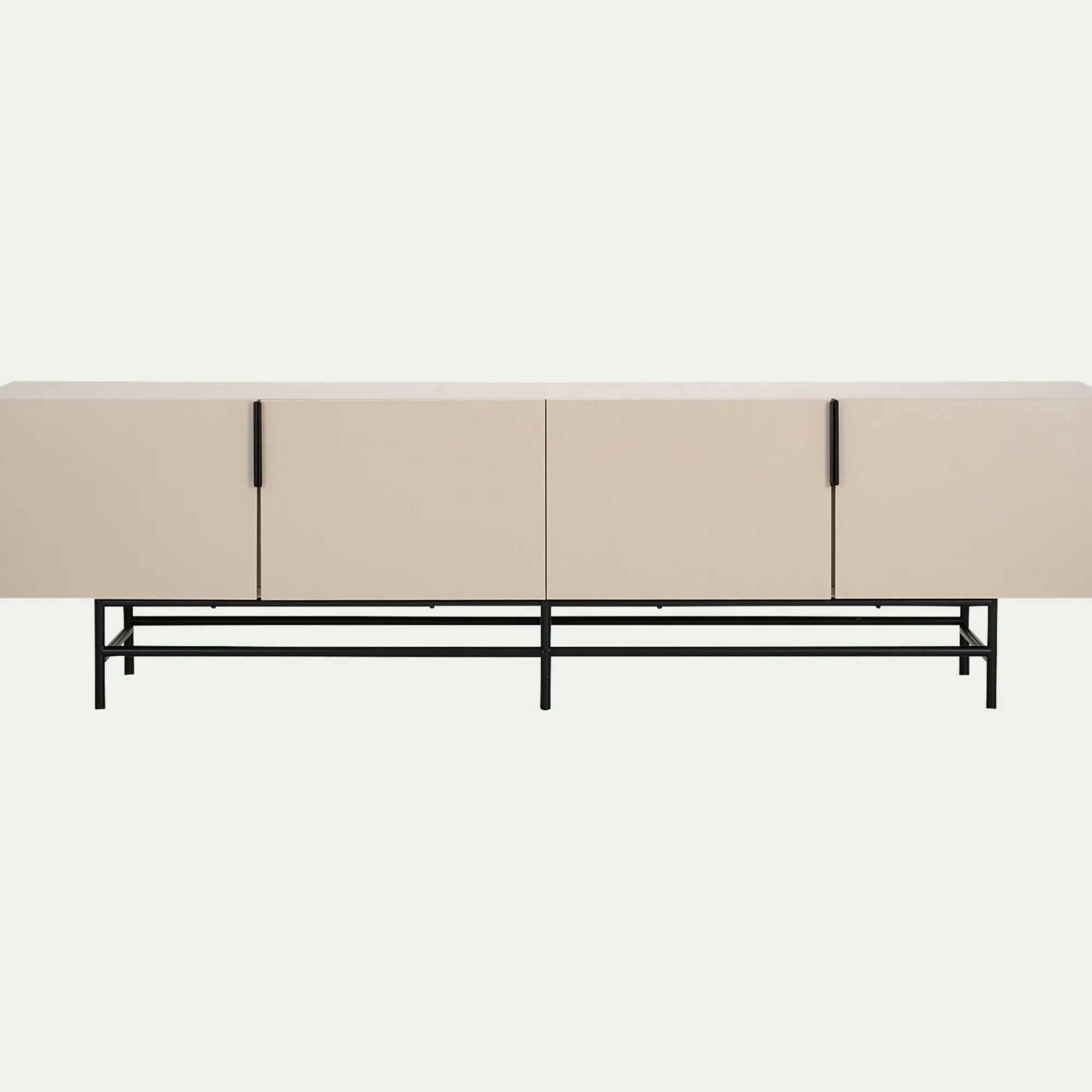 alinea Meuble Tv*Meuble TV en bois 4 portes - Beige