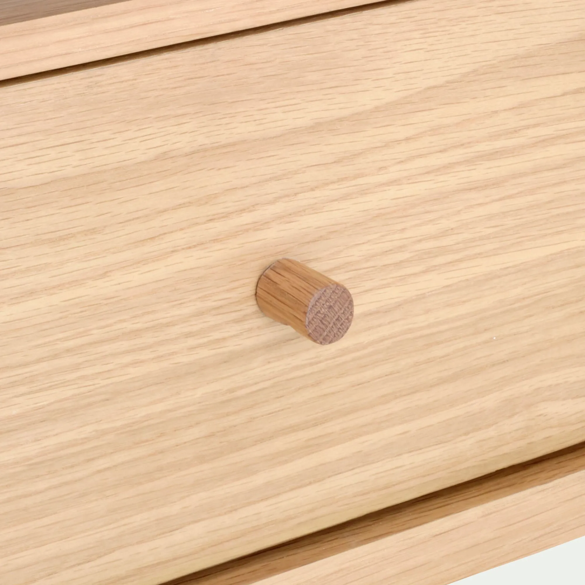 alinea Meuble Tv*Meuble TV en chêne L160cm - Bois clair