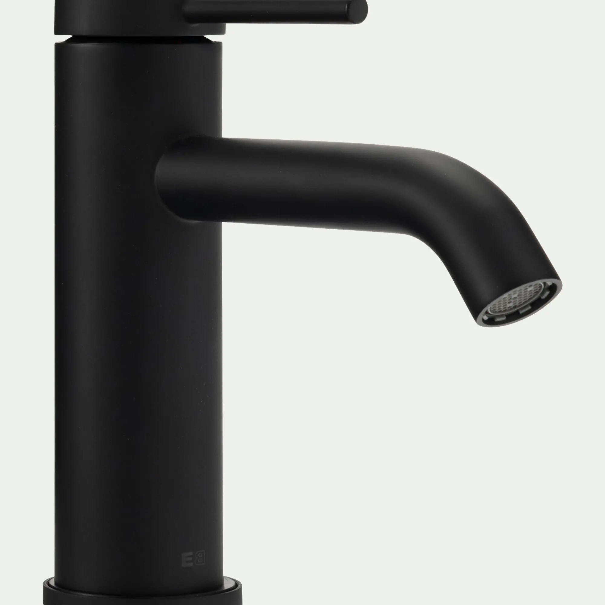 alinea Mitigeur*Mitigeur de lavabo en laiton - H14,6cm Noir