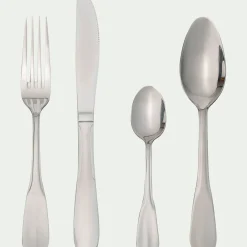 alinea Ménagère Et Coffret Couverts*Ménagère 24 pièces en inox - aluminium Gris