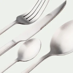 alinea Ménagère Et Coffret Couverts|Couvert De Noël*Ménagère 16 pièces en inox satiné Argenté