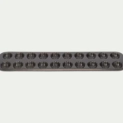 alinea Moule À Gâteau*Moule à 20 madeleines en acier - anthracite Gris