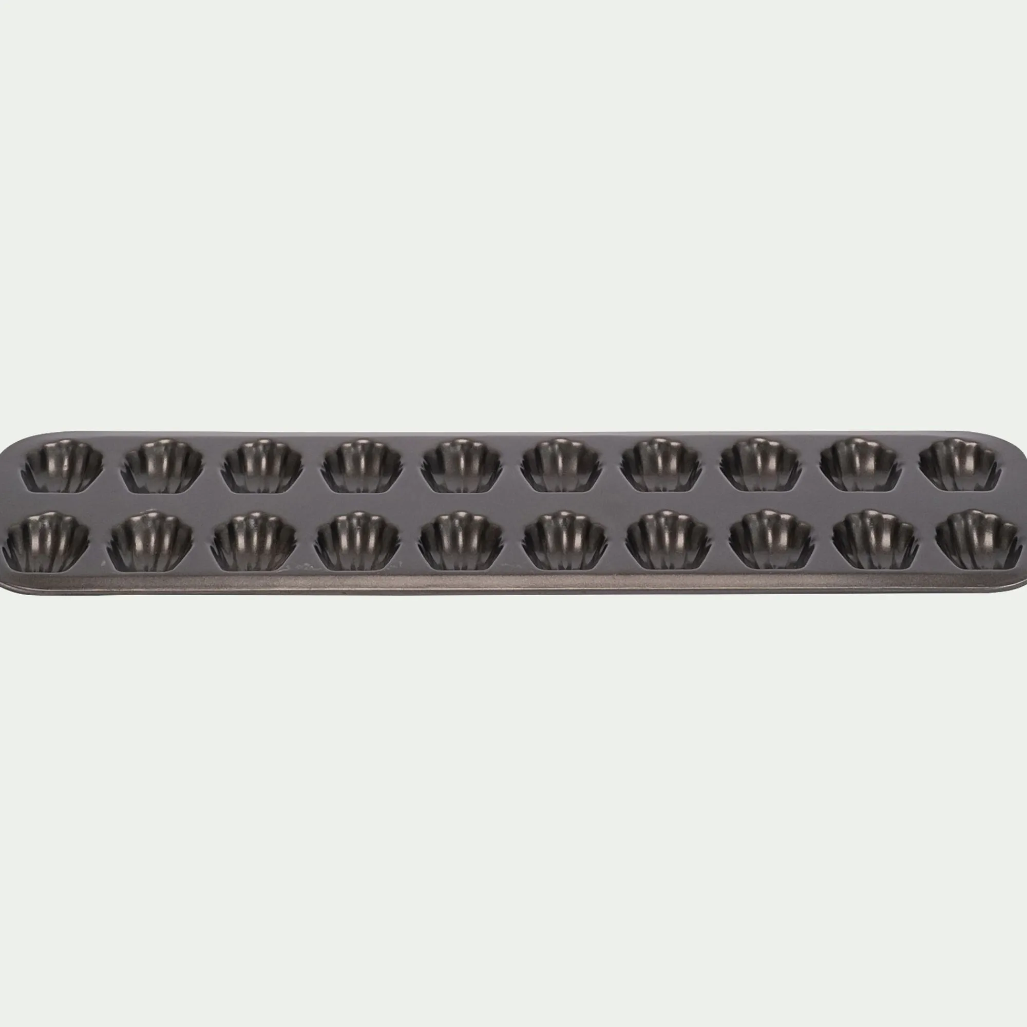 alinea Moule À Gâteau*Moule à 20 madeleines en acier - anthracite Gris