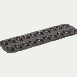alinea Moule À Gâteau*Moule à 20 madeleines en acier - anthracite Gris