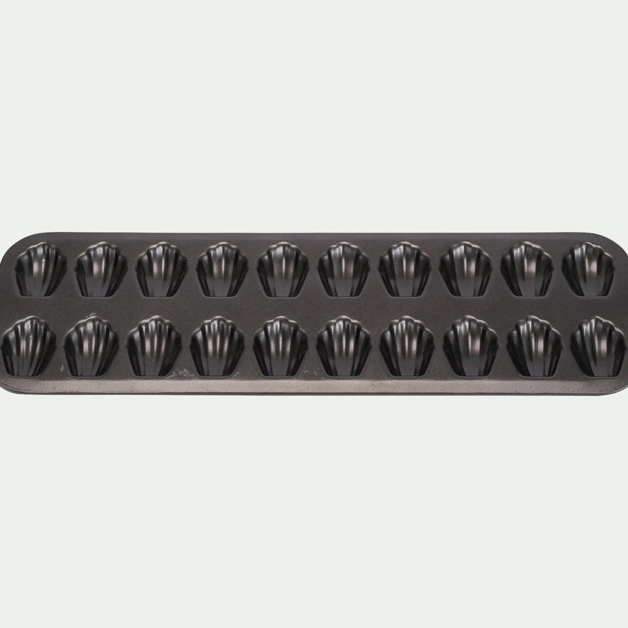 alinea Moule À Gâteau*Moule à 20 madeleines en acier - anthracite Gris