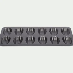 alinea Moule À Gâteau*Moule à 12 madeleines en acier - anthracite Gris