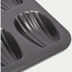alinea Moule À Gâteau*Moule à 12 madeleines en acier - anthracite Gris