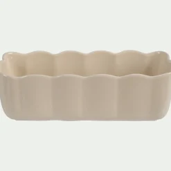 alinea Bocal De Cuisine|Plat À Four*Moule à cake en céramique L28,50cm - écru Blanc
