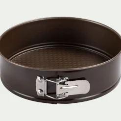 alinea Emporte-Pièce Et Cercle À Pâtisserie|Moule À Gâteau*Moule à manqué rond démontable en acier D24cm - Marron
