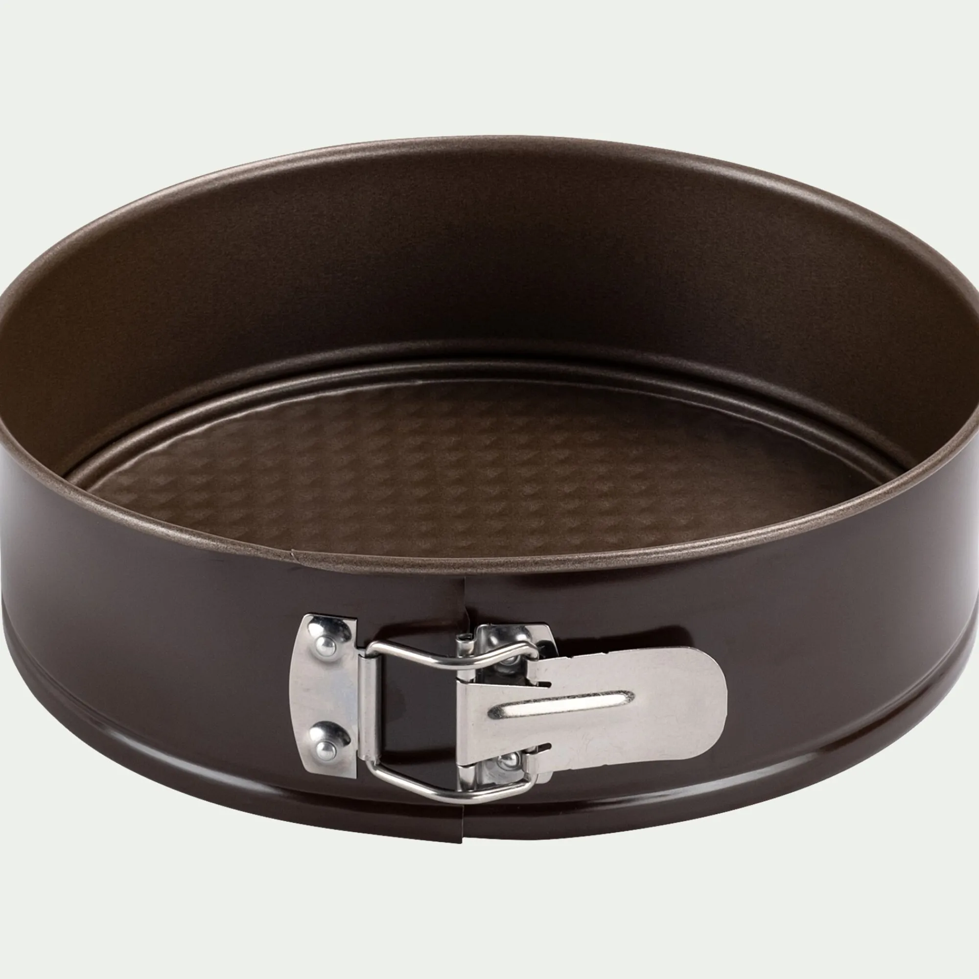 alinea Emporte-Pièce Et Cercle À Pâtisserie|Moule À Gâteau*Moule à manqué rond démontable en acier D24cm - Marron
