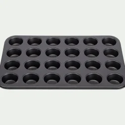 alinea Moule À Gâteau*Moule 24 mini muffins en acier - anthracite Gris