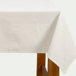 alinea Nappe|Nappe Et Serviette De Noël*Nappe brodée en coton 150x250cm - écru Blanc