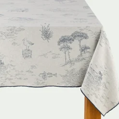 alinea Nappe*Nappe en coton réversible à motifs 150x250cm - Beige