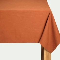 alinea Nappe*Nappe en coton 150x250cm - brun rustrel Marron