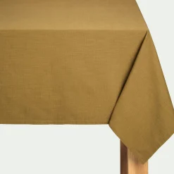 alinea Nappe|Nappe Et Serviette De Noël*Nappe en coton 150x250cm - mousse Vert