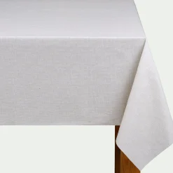 alinea Nappe*Nappe enduite en coton - alpilles 150x250cm Beige