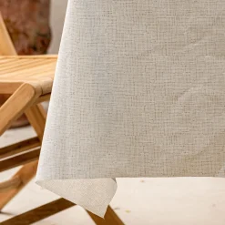 alinea Nappe*Nappe enduite en coton - alpilles 150x250cm Beige