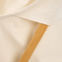alinea Panier À Linge*Panier à linge en polycoton et bambou H67xL46cm - blanc