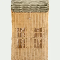 alinea Matelas Enfant|Boîte De Rangement Enfant*Panier à linge maison en rotin H55cm - naturel