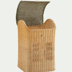 alinea Matelas Enfant|Boîte De Rangement Enfant*Panier à linge maison en rotin H55cm - naturel
