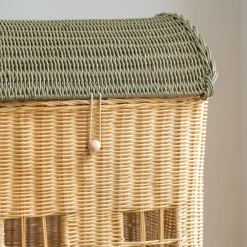 alinea Matelas Enfant|Boîte De Rangement Enfant*Panier à linge maison en rotin H55cm - naturel