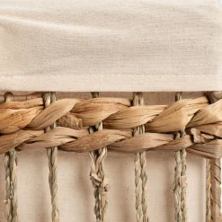 alinea Panier*Panier de rangement en jacinthe d'eau 30x30cm - naturel