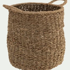 alinea Matelas Enfant|Panier*Panier de rangement en jonc de mer D32xH40cm - naturel