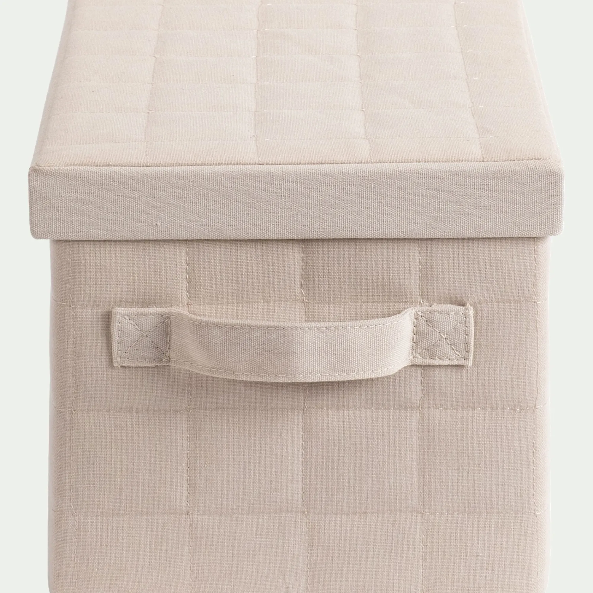 alinea Boîte De Rangement|Boîte De Rangement Enfant*Panier de rangement pliable en tissu L33cm - beige