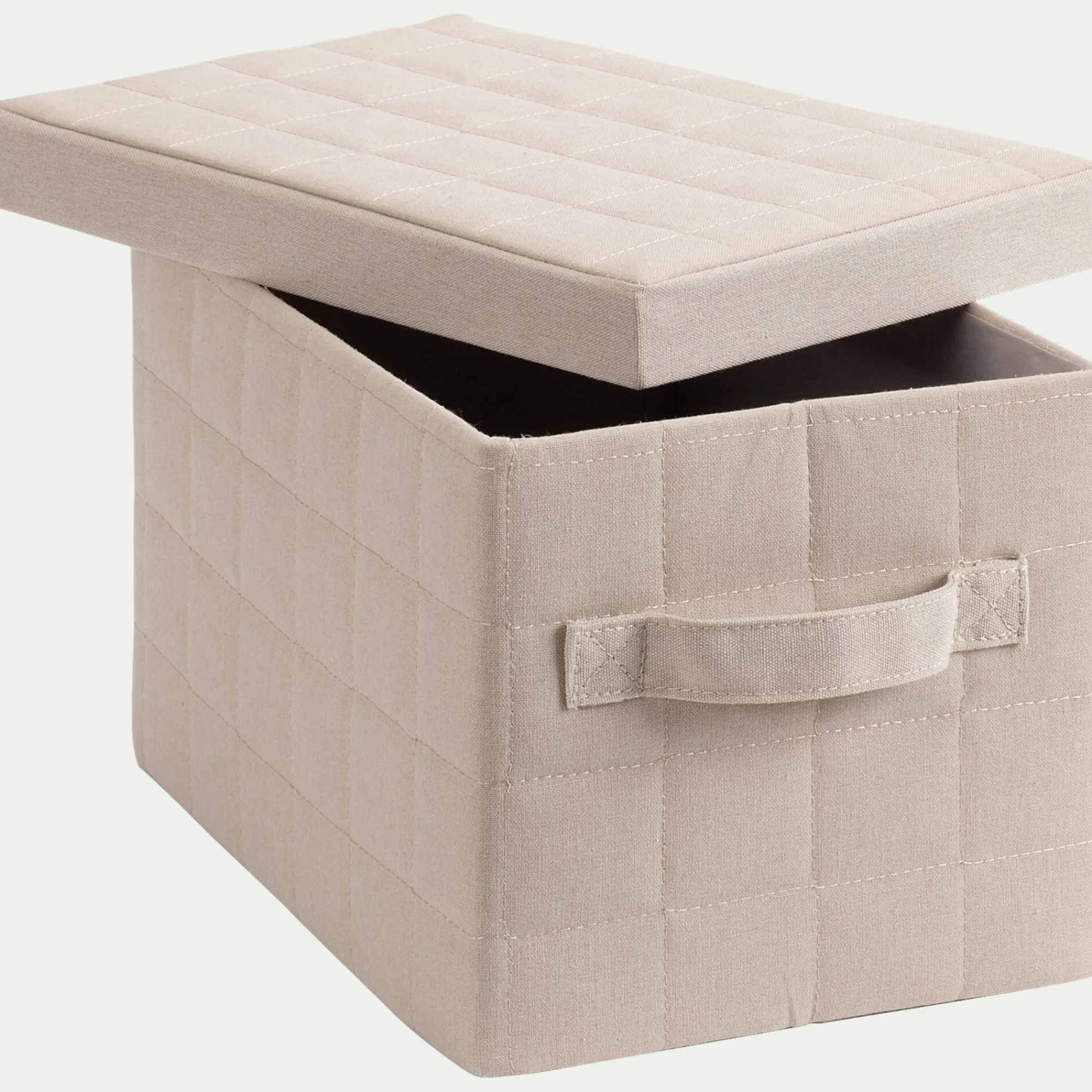 alinea Boîte De Rangement|Boîte De Rangement Enfant*Panier de rangement pliable en tissu L33cm - beige