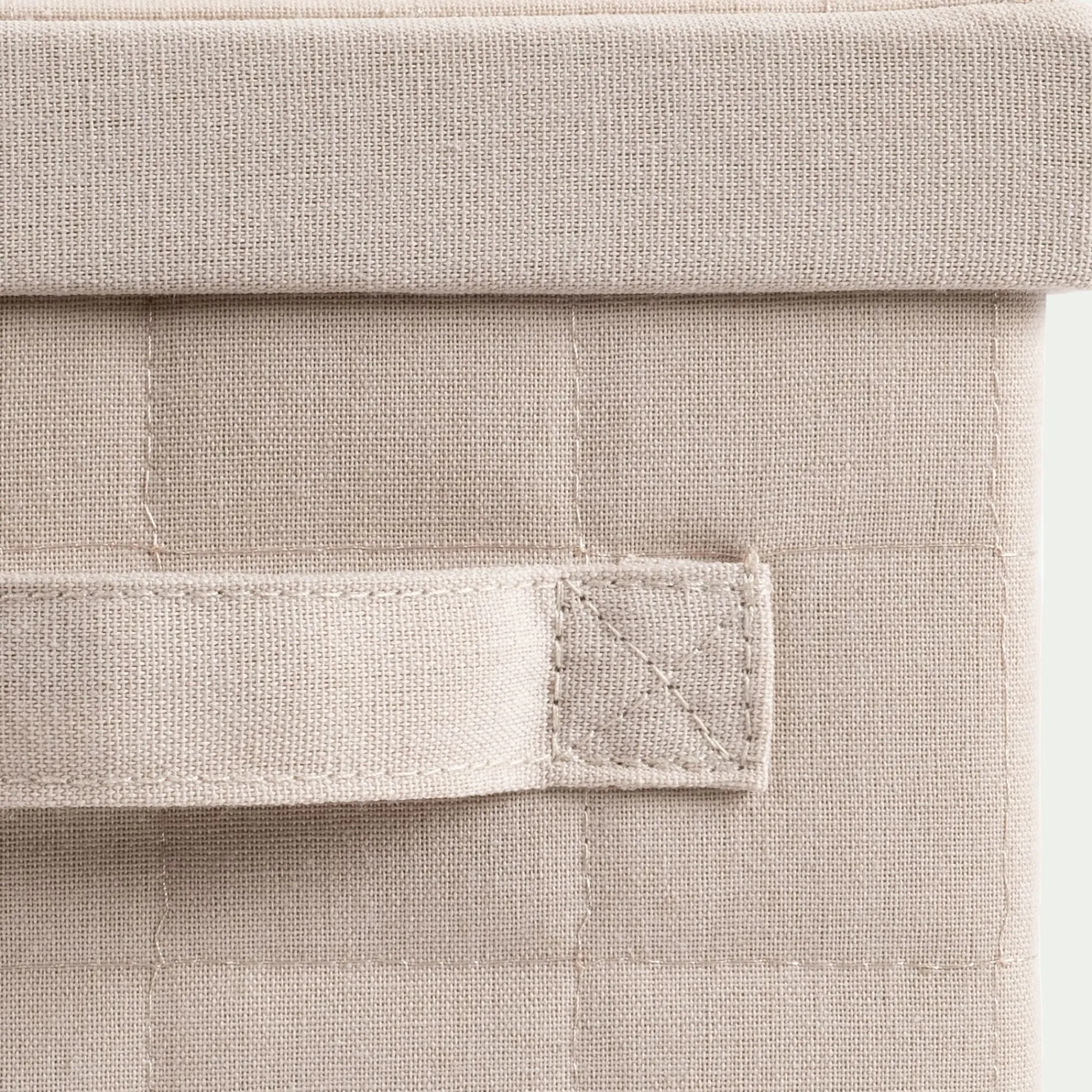 alinea Boîte De Rangement|Boîte De Rangement Enfant*Panier de rangement pliable en tissu L33cm - beige