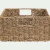 alinea Panier|Panier Déco Enfant*Panier en jonc de mer H15xL30xl30cm - naturel