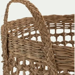 alinea Panier|Panier À Linge*Panier tressé en jonc de mer D30xH30cm - naturel