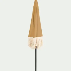 alinea Parasol De Balcon|Parasol Droit*Parasol à franges D180cm - nèfle Beige