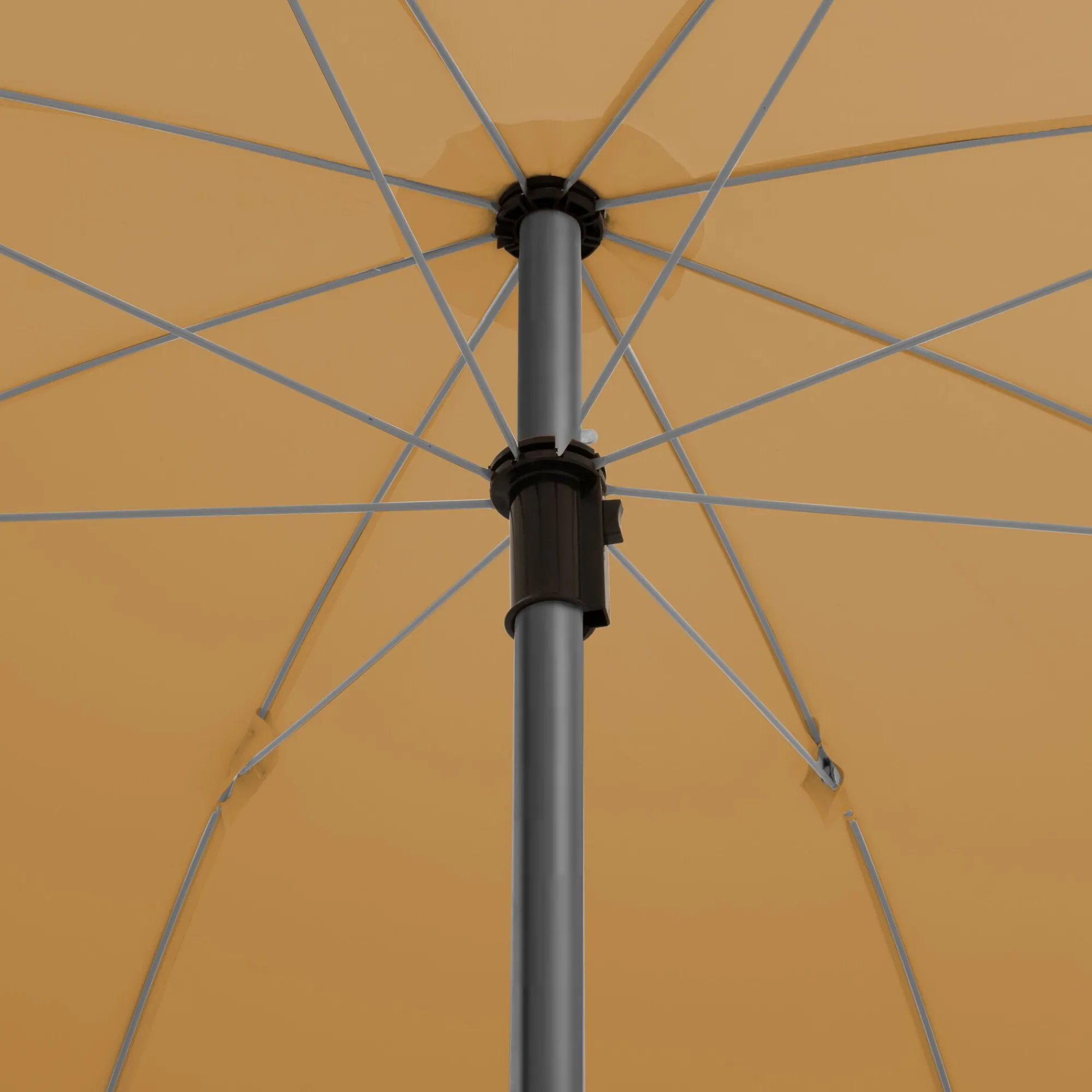 alinea Parasol De Balcon|Parasol Droit*Parasol à franges D180cm - nèfle Beige
