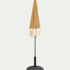 alinea Parasol De Balcon|Parasol Droit*Parasol à franges D180cm - nèfle Beige