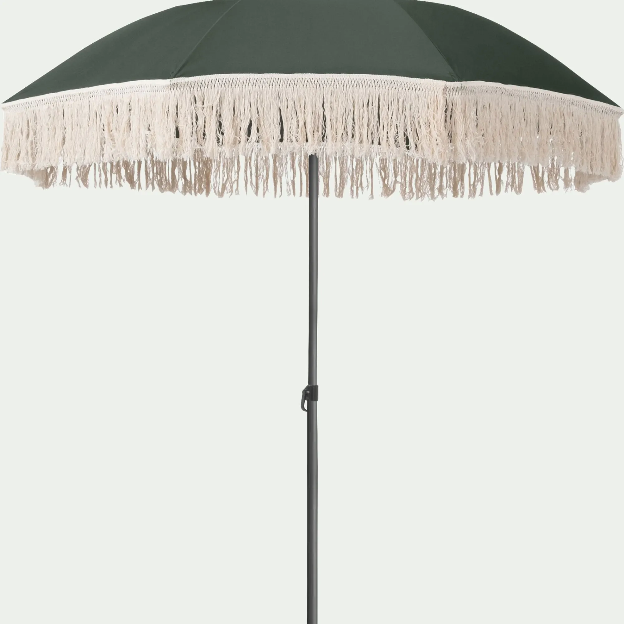 alinea Parasol De Balcon|Parasol Droit*Parasol à franges D180cm - kaki Vert