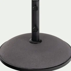 alinea Parasol De Balcon*Parasol à franges et pied de parasol D180cm - kaki Vert