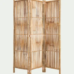alinea Accessoire De Salle De Bain*Paravent 3 volets en bambou - L139cm Naturel