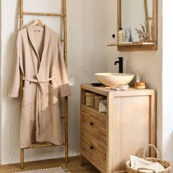 alinea Peignoir*Peignoir en gaze de coton S/M - alpilles Beige