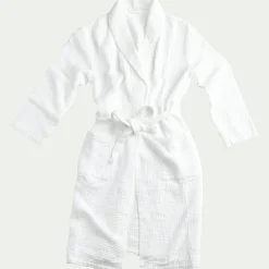 alinea Peignoir*Peignoir en gaze de coton L/XL - optique Blanc