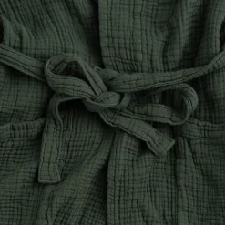 alinea Peignoir*Peignoir en gaze de coton L/XL - cèdre Vert