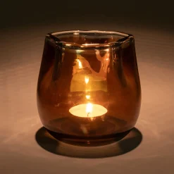 alinea Bougie Et Photophore De Noël*Photophore en verre - (modèle aléatoire) Vert