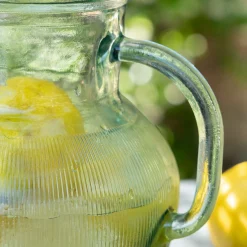 alinea Pichet, Bouteille En Verre Et Carafe*Pichet avec anse en verre recyclé 2,3 L - Transparent