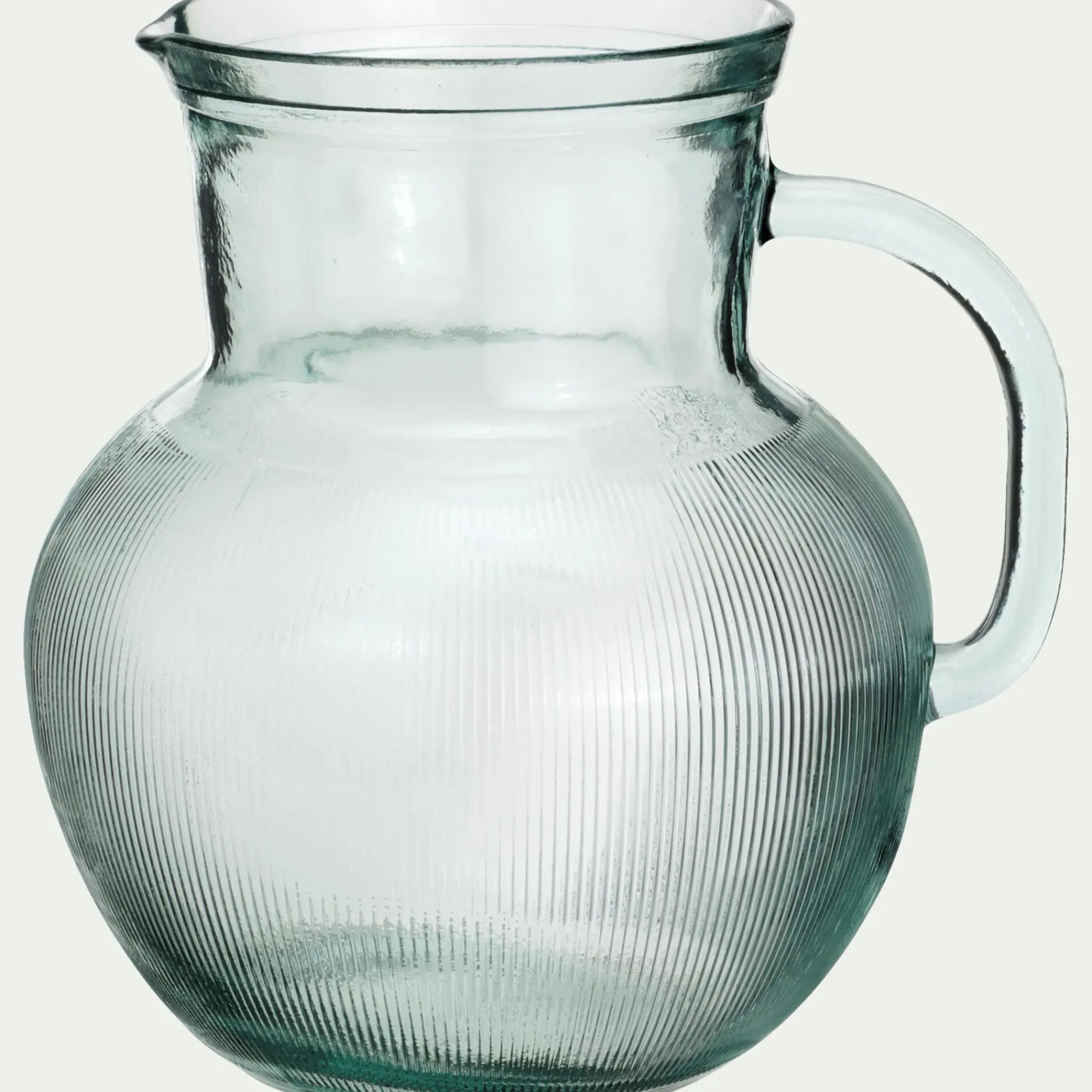 alinea Pichet, Bouteille En Verre Et Carafe*Pichet avec anse en verre recyclé 2,3 L - Transparent
