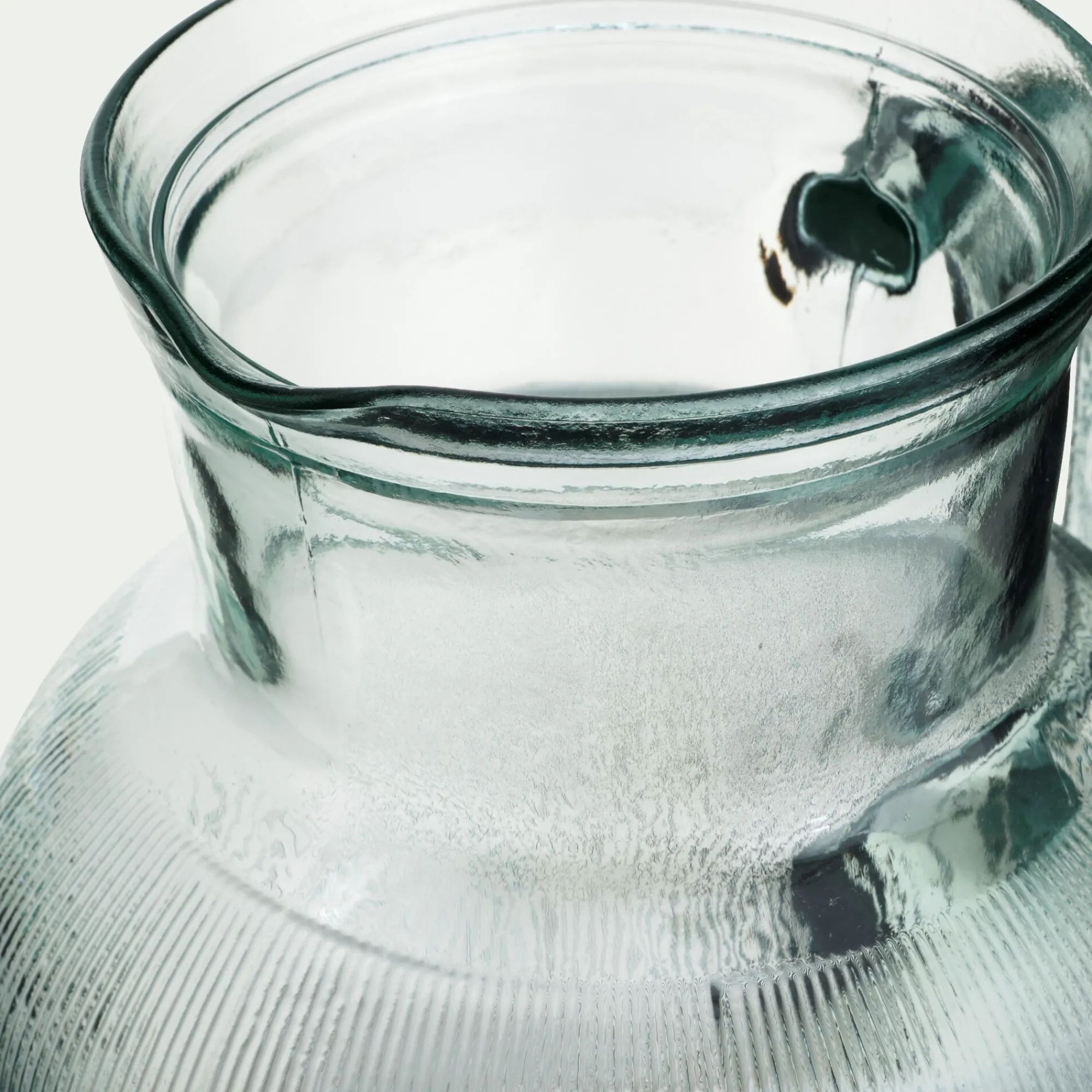 alinea Pichet, Bouteille En Verre Et Carafe*Pichet avec anse en verre recyclé 2,3 L - Transparent