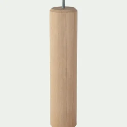 alinea Pied De Sommier*Pied central en hêtre massif pour sommier Bois clair