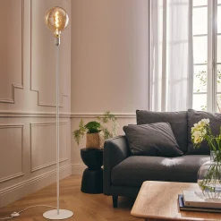 alinea Pied De Lampadaire|Lampadaire Droit*Pied de lampadaire - H146cm Blanc