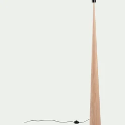 alinea Pied De Lampadaire|Lampadaire Droit*Pied de lampadaire en métal effet bois H157cm - Bois clair