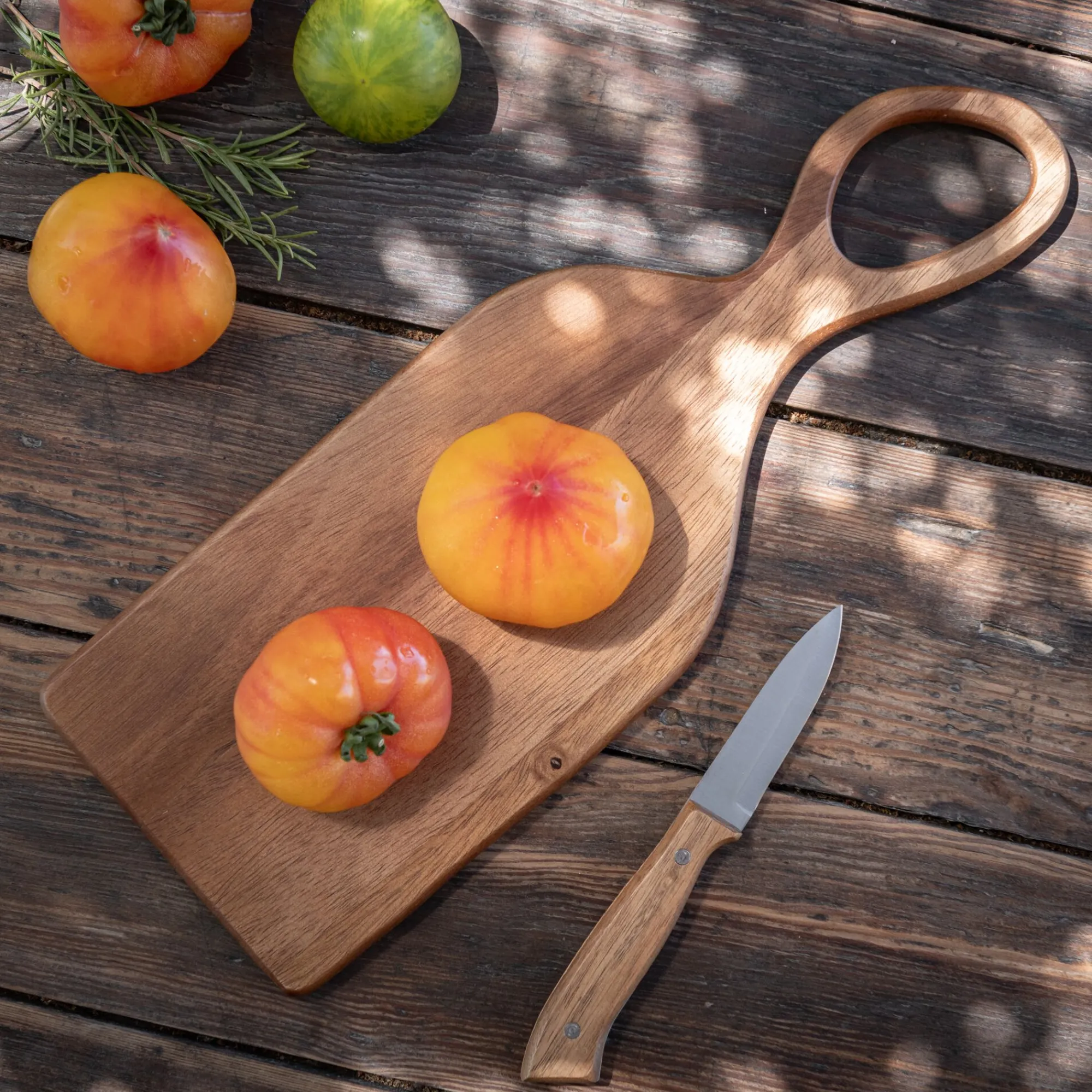alinea Planche À Découper*Planche à découper en acacia - L45xl33xH2cm Naturel