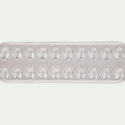 alinea Moule À Gâteau|Accessoire De Cuisson*Plaque de cuisson pour 20 madeleines en fer - argenté
